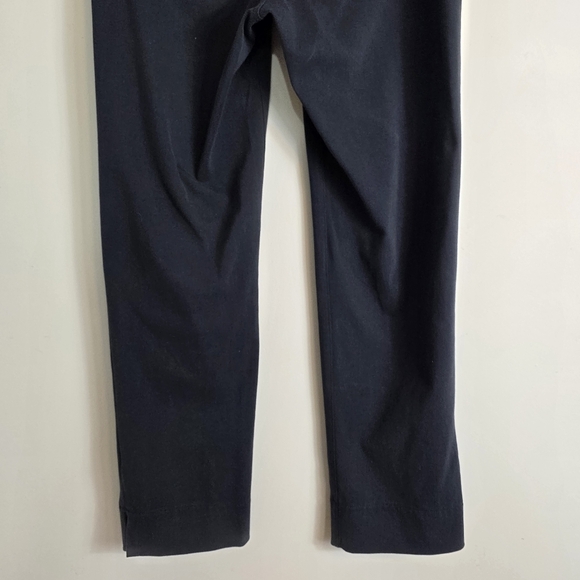 NWT J Jill Wearever Smooth-Fit Navy Knit Stretch Slim Leg Pants Size Small - Picture 8 of 11